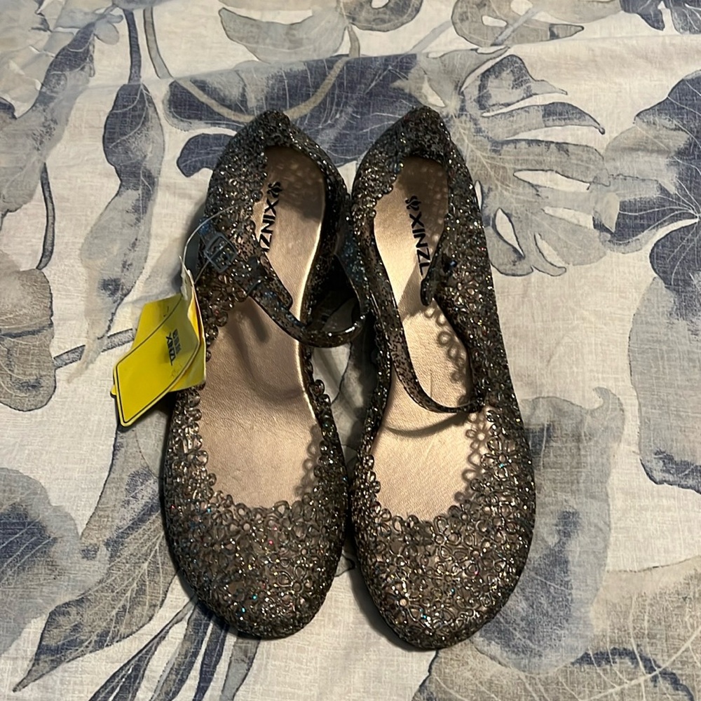 Grey shoes